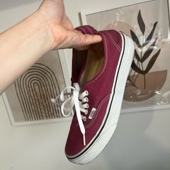 Vans burgundy trainers EUR 40.5