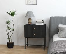2-Drawer Bedside Table