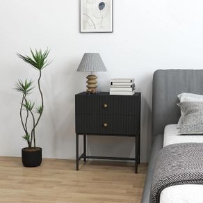 2-Drawer Bedside Table