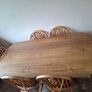 Kitchen teak table and chairs Image 8