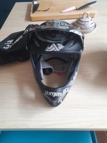 mountain biking helmet