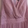 ladies full length dress with sequins Image 2