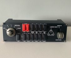 Logitech flight switch panel