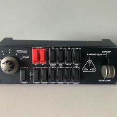 Logitech flight switch panel