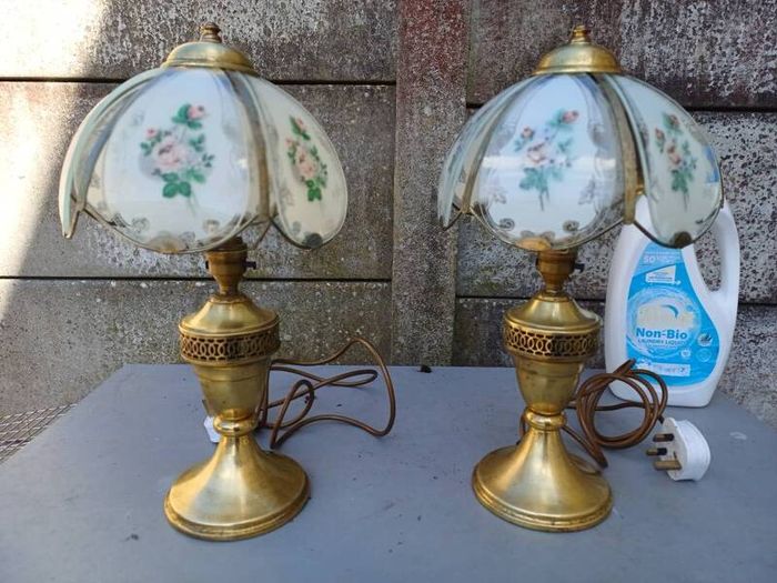 Vintage Brass Table Lamps