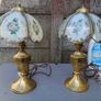 Vintage Brass Table Lamps Image 2