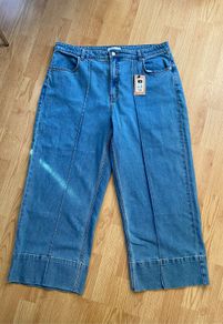 Wide Leg Jeans by Gallery BNWT Size UK 18