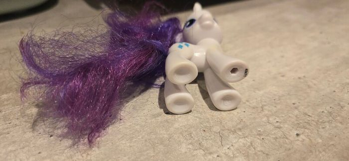 Rarity 3 inch Brushable MLP G4 My Little Pony 2010