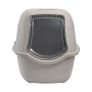 Pet Nova Cat Litter Box 56cm Cappuccino Activated Carbon Filter Image 3