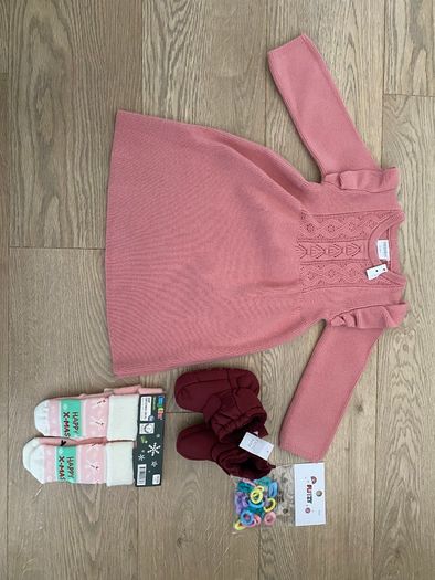 Warm dress socks and next pram boots