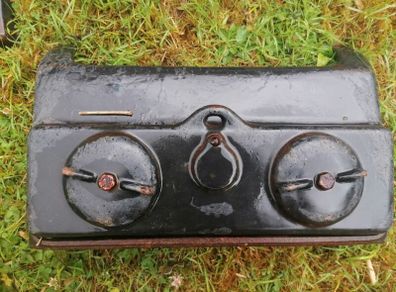 Cast Iron Vented Fire Gate 14''