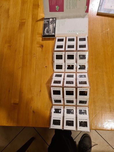 Vintage 36 Coloured Slides Of Ireland's Holy Places. With Cassette Commentary BY koaudioview Dublin
