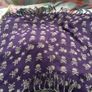 Dual tone (purple and grey) scarf Image 2