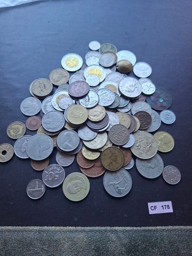 A Lot of 600+ grams of coins from Worldwide#6