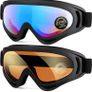 NEW SALE | 2-Pack Ski Goggles, Compatible Snowboard Goggles Image 3