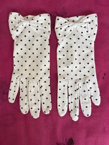 Dents Gloves (Cotton Polka-Dot)