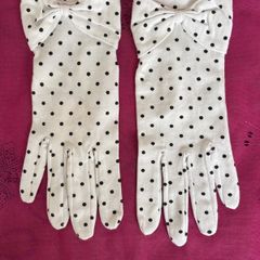 Dents Gloves (Cotton Polka-Dot)
