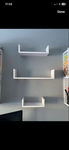 Set of 7 shelves