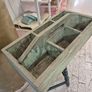 Vintage solid wood Tidy trough caddy Image 7