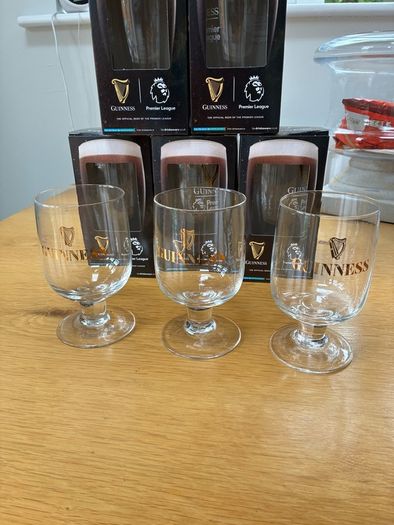 Guinness Glasses.