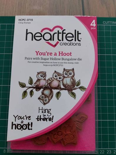 Heartfelt stamps- You're a Hoot