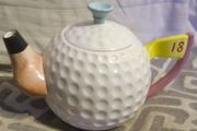 Golf ball tea-pot