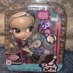 Mattel Rockabelle Beauty Cuties Blythe Fashion Doll Changing Blink Eye Color New