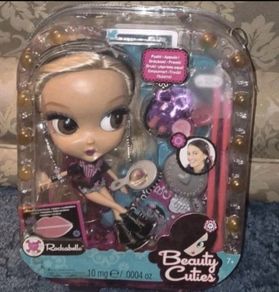 Mattel Rockabelle Beauty Cuties Blythe Fashion Doll Changing Blink Eye Color New