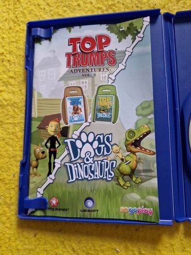 Top Trumps adventures vol 2  Dogs & Dinosaurs PlayStation2 Ps2 games Original