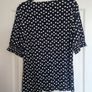 Anne Klein top blouse polka dot Image 5