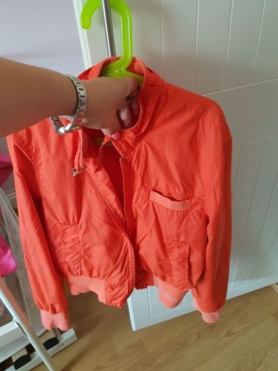 orange jacket