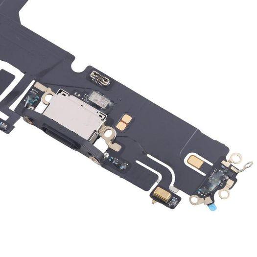 For Apple iPhone 15 Pro Max Charging Port Flex Cable Replacement - Black