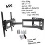 Tv Wall Mount Bracket Tilt Swivel Full Motion 32-63" Image 2