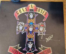 Guns N Roses Appetite for Destruction CD - signed by Duff