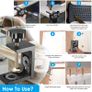 BRAND NEW EU Stock 3 in 1 Woodworking Doweling 8/10/15mm Jig Kit with Positioning Clip Adjustable Drilling Guide Puncher Locator Carpentry Image 10