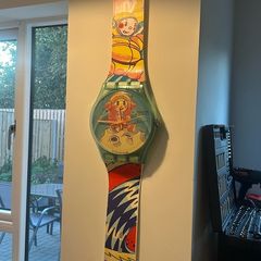 Swatch Maxi Wall Clock YURI 1991