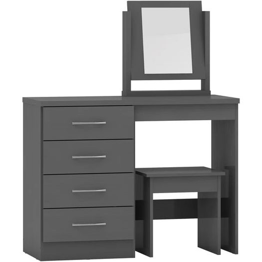 Modern Dressing Table Set With Mirror Multiple Colours Available (free Postage)