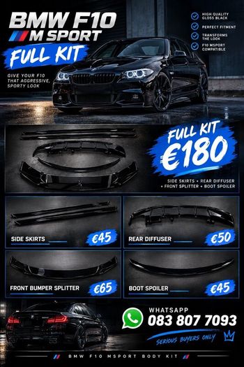 BMW Msport Body Kit