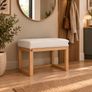 Elegant wooden bench 60x40 Image 8