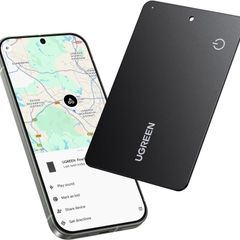 FineTrack Slim G Compatible with Find Hub (Android Only), Wallet Tracker with 1.7mm Thick, 5-Year Battery Life, IP68 Waterproof Android Tracker Tag Compatible with Pixel 10/Galaxy S25, ect.