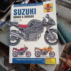 Suzuki SV650 Workshop Manual