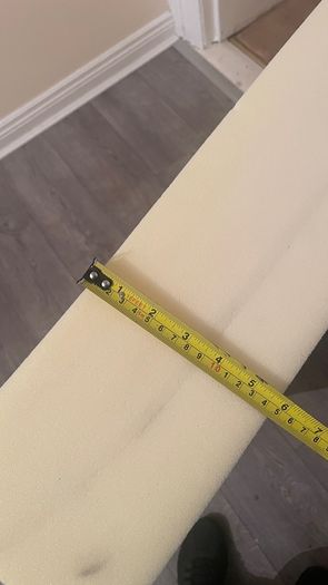 Single mattress foam