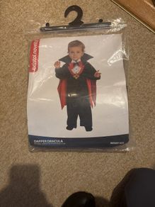 Dracula infant Halloween Costume