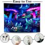 Glow in the Dark Tapestry, Tapestry, Tapestry Wall Tapestry Bedroom, UV Tapestry Wall Hanging, Aesthetic Tapestry Home Decorationfor Living Roombedroom 150 cm x 130 cm (FREE POSTAGE) Image 6