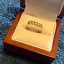 Eternity Ring .. Diamond & 14ct Gold Image 3