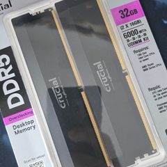 DDR5 ram crucial 2x16 32  total 6000
