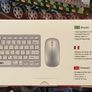 Yilima QS-806 Dual Mode Keyboard And Mouse Combo, Bluetooth Wireless Silent Keys Image 6