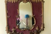 Antique mirror.