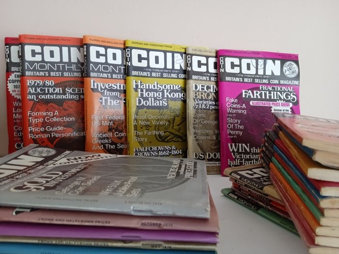 Coin Monthly: The Magazine for All Coin Collectors (56 Volumes) January, 1975 - November, 1980 (GT562)