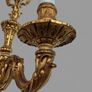Elegant Antique French Bronze Sconces Image 4